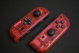 JoyCons Housing Mod - Clear Red