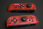 JoyCons Housing Mod - Clear Red